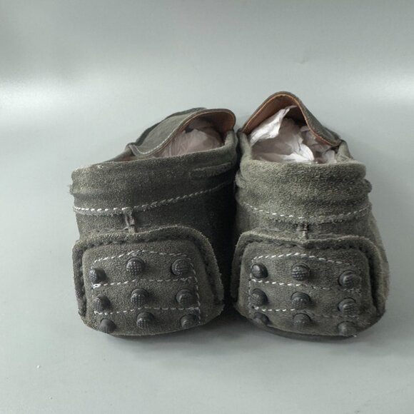 FRYE Men\'s Gray Suede Allen Venetian Loafers, Size11 D main image 8